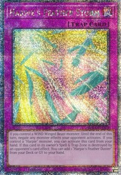 Harpie's Feather Storm (V.5 - Quarter Century Secret Rare) - 25th Anniversary Rarity Collection (Quarter Century Secret Rare) [RA01-073] Imagen principal del producto