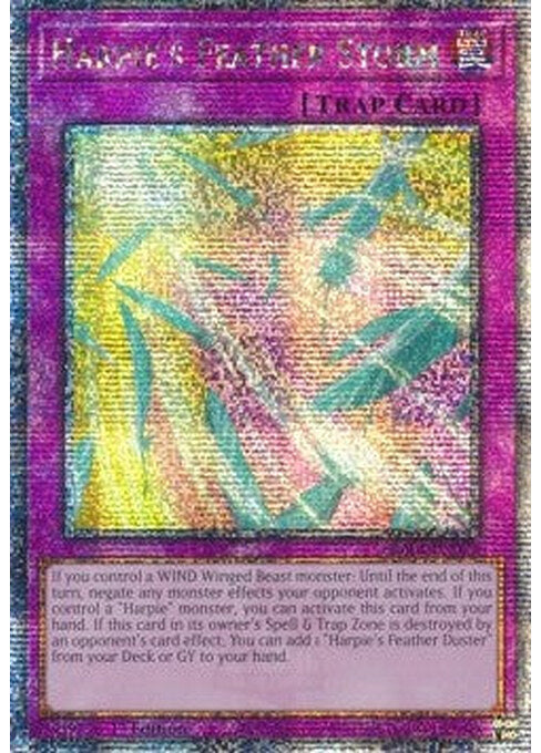 Harpie's Feather Storm — 25th Anniversary Rarity Collection (RA01-073) Yu-Gi-Oh! card Immagine principale del prodotto