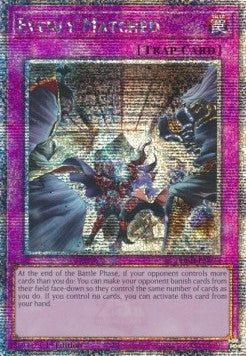 Evenly Matched (V.5 - Quarter Century Secret Rare) - 25th Anniversary Rarity Collection (Quarter Century Secret Rare) [RA01-074] Imagen principal del producto
