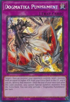 Dogmatika Punishment (V.4 - Platinum Secret Rare) - 25th Anniversary Rarity Collection (Platinum Secret Rare) [RA01-076] Imagen principal del producto