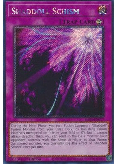 Shaddoll Schism — 25th Anniversary Rarity Collection (RA01-077) Yu-Gi-Oh! card Main image