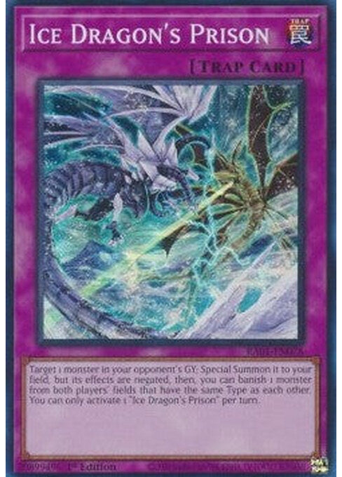 Ice Dragon's Prison — 25th Anniversary Rarity Collection (RA01-078) Yu-Gi-Oh! card Immagine principale del prodotto