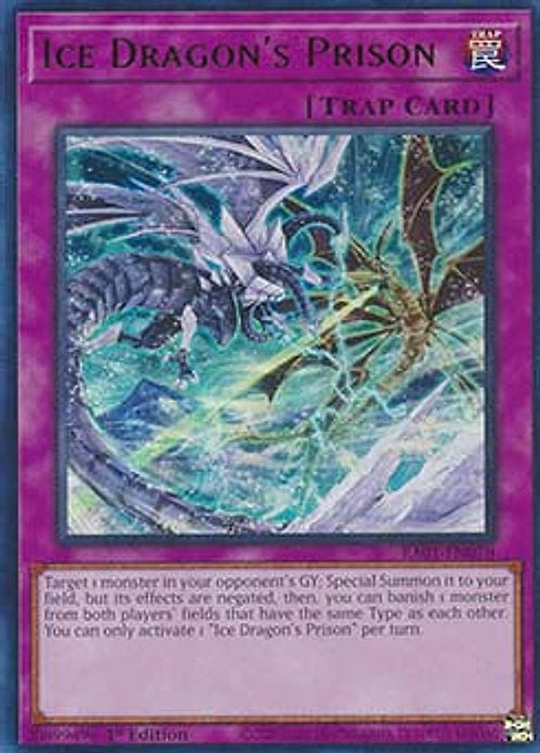Ice Dragon's Prison — 25th Anniversary Rarity Collection (RA01-078) Yu-Gi-Oh! card Image principale du produit