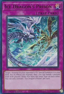 Ice Dragon's Prison (V.2 - Ultra Rare) - 25th Anniversary Rarity Collection (Ultra Rare) [RA01-078] Hover Image
