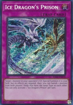 Ice Dragon's Prison (V.3 - Secret Rare) - 25th Anniversary Rarity Collection (Secret Rare) [RA01-078]