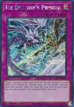 Ice Dragon's Prison (V.4 - Platinum Secret Rare) - 25th Anniversary Rarity Collection (Platinum Secret Rare) [RA01-078]