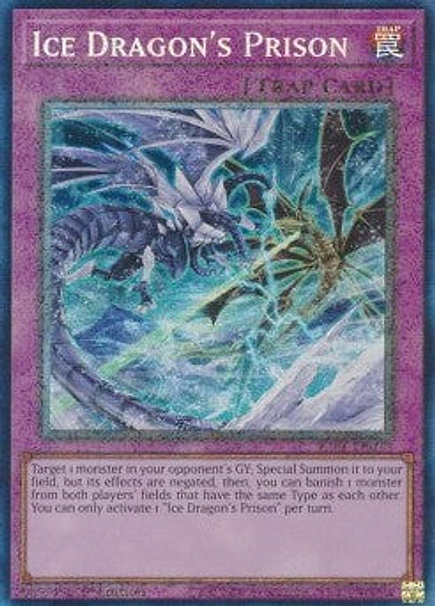 Ice Dragon's Prison — 25th Anniversary Rarity Collection (RA01-078) Yu-Gi-Oh! card Image principale du produit