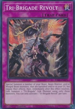 Tri-Brigade Revolt (V.1 - Super Rare) - 25th Anniversary Rarity Collection (Super Rare) [RA01-079] Hoofdafbeelding