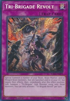 Tri-Brigade Revolt (V.3 - Secret Rare) - 25th Anniversary Rarity Collection (Secret Rare) [RA01-079] Hover Image