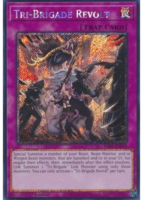 Tri-Brigade Revolt — 25th Anniversary Rarity Collection (RA01-079) Yu-Gi-Oh! card Image principale du produit