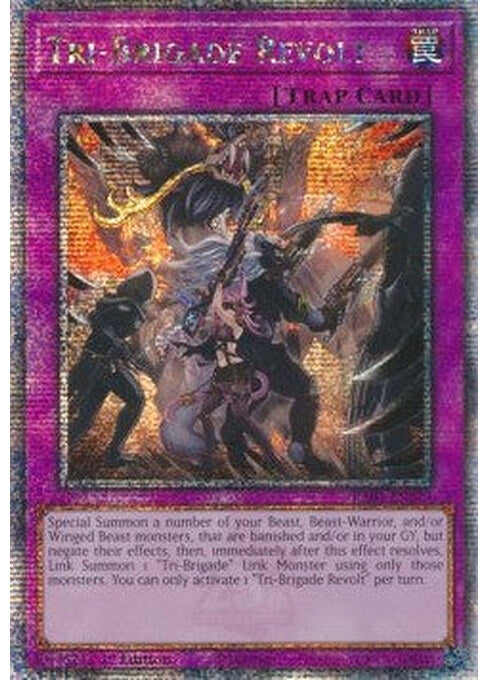 Tri-Brigade Revolt — 25th Anniversary Rarity Collection (RA01-079) Yu-Gi-Oh! card Image principale du produit