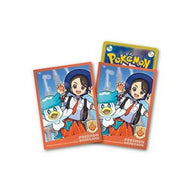 Pokémon sleeves met Juliana en Quaxly uit POKÉMON TRAINERS, Japans pak van 64 sleeves
