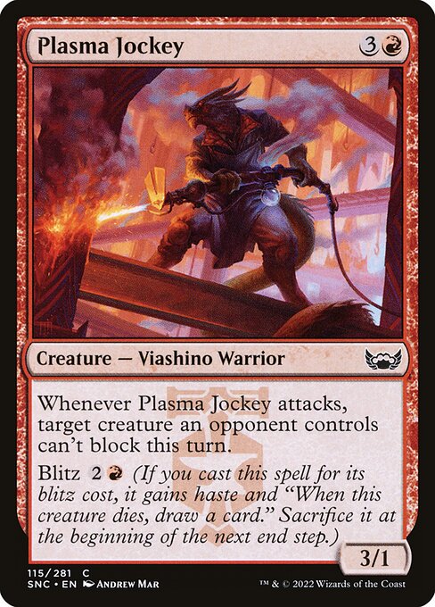 Plasma Jockey – Streets of New Capenna (SNC-115) Magic: The Gathering card