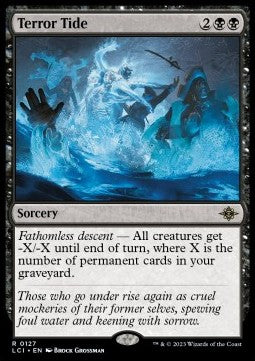 Terror Tide - The Lost Caverns of Ixalan (Rare) [LCI-127] Immagine principale del prodotto