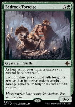 Bedrock Tortoise - The Lost Caverns of Ixalan (Rare) [LCI-176]
