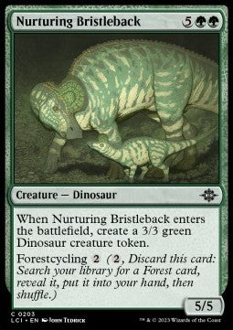 Nurturing Bristleback - The Lost Caverns of Ixalan (Common) [LCI-203] Immagine principale del prodotto