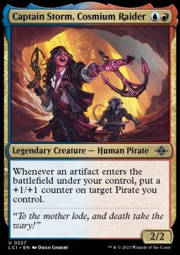 Captain Storm, Cosmium Raider - The Lost Caverns of Ixalan (Uncommon) [LCI-227] Hover Image