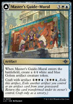 Master's Guide-Mural // Master's Manufactory - The Lost Caverns of Ixalan (Uncommon) [LCI-233] Hover Image