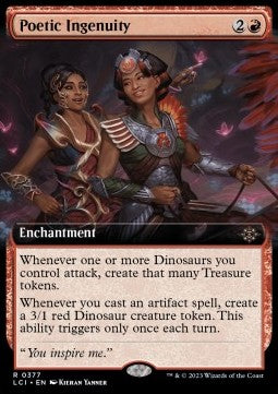 Poetic Ingenuity - The Lost Caverns of Ixalan: Extras (Rare) [XLCI-377]