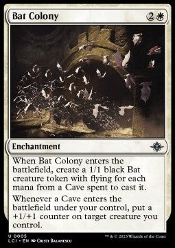 Bat Colony - The Lost Caverns of Ixalan (Uncommon) [LCI-5] Immagine principale del prodotto