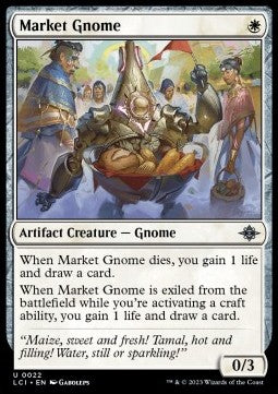 Market Gnome - The Lost Caverns of Ixalan (Uncommon) [LCI-22] Immagine principale del prodotto