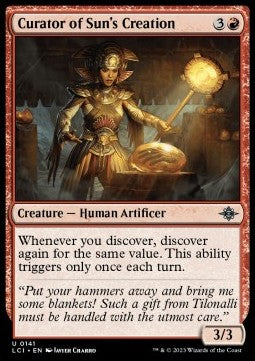 Curator of Sun's Creation - The Lost Caverns of Ixalan (Uncommon) [LCI-141] Immagine principale del prodotto