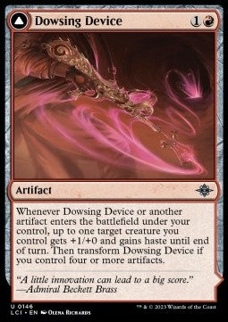 Dowsing Device // Geode Grotto - The Lost Caverns of Ixalan (Uncommon) [LCI-146] Immagine principale del prodotto