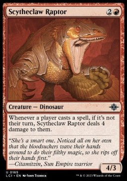 Scytheclaw Raptor - The Lost Caverns of Ixalan (Uncommon) [LCI-165] Immagine principale del prodotto