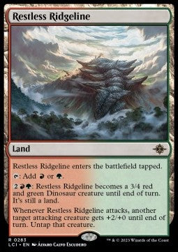 Restless Ridgeline - The Lost Caverns of Ixalan (Rare) [LCI-283] Hover Image