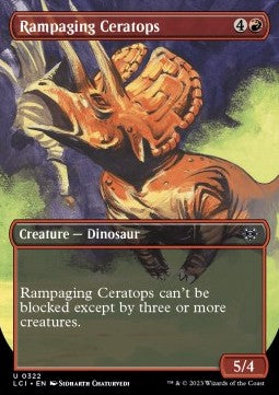 Rampaging Ceratops - The Lost Caverns of Ixalan: Extras (Uncommon) [XLCI-322] Hover Image