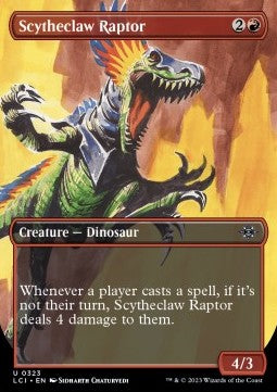 Scytheclaw Raptor - The Lost Caverns of Ixalan: Extras (Uncommon) [XLCI-323] Hover Image