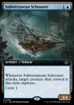 Subterranean Schooner - The Lost Caverns of Ixalan: Extras (Rare) [XLCI-365]