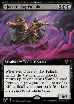 Queen's Bay Paladin - The Lost Caverns of Ixalan: Extras (Rare) [XLCI-368] Hover Image