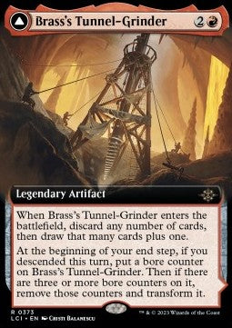 Brass's Tunnel-Grinder // Tecutlan, the Searing Rift - The Lost Caverns of Ixalan: Extras (Rare) [XLCI-373] Image principale du produit