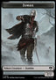 Zombie Token (B 2/2) // Stoneforged Blade Token - Commander Masters: Extras (Token) [XCMM-T 19/46]