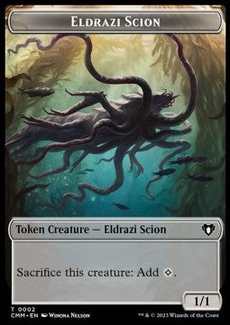 Eldrazi Scion Token (C 1/1) // Thrull Token (B 1/1) - Commander Masters: Extras (Token) [XCMM-T 2/18] Hover Image
