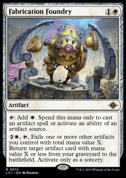 Fabrication Foundry - The Lost Caverns of Ixalan (Rare) [LCI-12] Hover Image