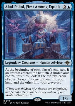 Akal Pakal, First Among Equals - The Lost Caverns of Ixalan (Rare) [LCI-44] Immagine principale del prodotto