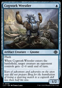 Cogwork Wrestler - The Lost Caverns of Ixalan (Common) [LCI-49] Hover Image