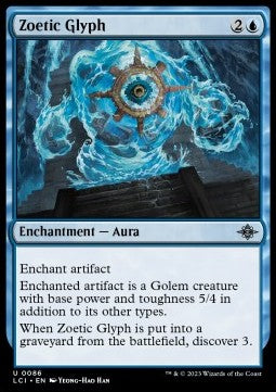 Zoetic Glyph - The Lost Caverns of Ixalan (Uncommon) [LCI-86] Immagine principale del prodotto