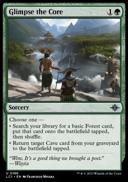 Glimpse the Core - The Lost Caverns of Ixalan (Uncommon) [LCI-186] Hover Image