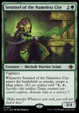 Sentinel of the Nameless City - The Lost Caverns of Ixalan (Rare) [LCI-211] Immagine principale del prodotto