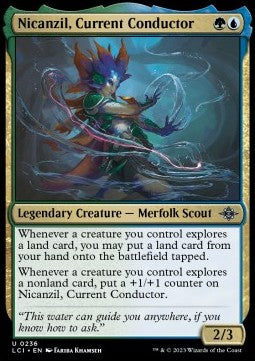 Nicanzil, Current Conductor - The Lost Caverns of Ixalan (Uncommon) [LCI-236] Immagine principale del prodotto