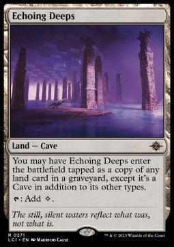 Echoing Deeps - The Lost Caverns of Ixalan (Rare) [LCI-271] Hover Image
