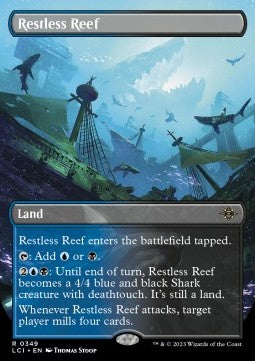 Restless Reef - The Lost Caverns of Ixalan: Extras (Rare) [XLCI-349] Hover Image