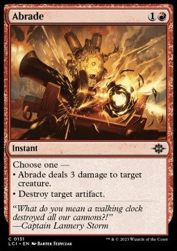 Abrade - The Lost Caverns of Ixalan (Common) [LCI-131] Hover Image