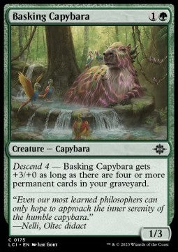 Basking Capybara - The Lost Caverns of Ixalan (Common) [LCI-175] Hover Image