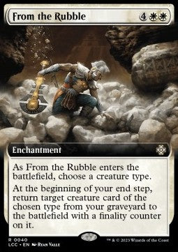 From the Rubble - Commander: The Lost Caverns of Ixalan: Extras (Rare) [XLCC-40] Hover Image