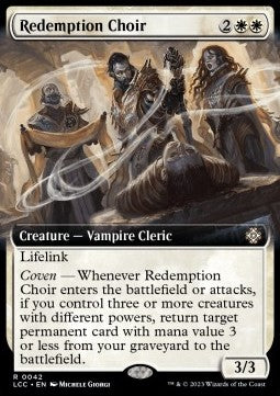 Redemption Choir - Commander: The Lost Caverns of Ixalan: Extras (Rare) [XLCC-42] Hover Image