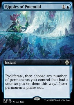 Ripples of Potential - Commander: The Lost Caverns of Ixalan: Extras (Rare) [XLCC-45] Hoofdafbeelding